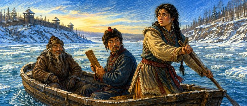 «Обратный берег» — короткая историко-мистическая история