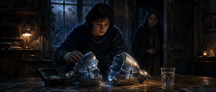 Иллюстрация к рассказу «Трещина отвечает»
