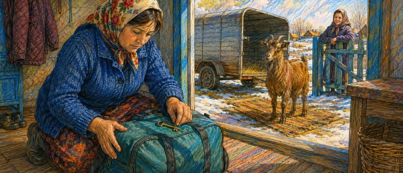 Ключ рядом с сумкой — короткая мистическая история