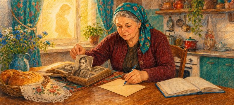 Имя на конверте — короткая мистическая история