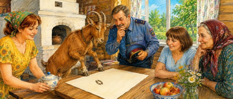 Свидетель с рогами — короткая юмористическая история