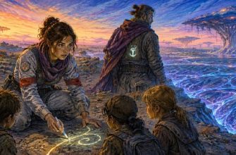 Дуга на костяном жетоне — короткая драматическая фантастическая история