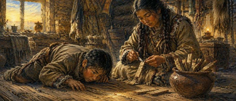 Берестяное имя — короткая мистическая история