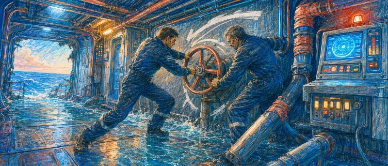 Меловая черта — короткая боевая научно-фантастическая история